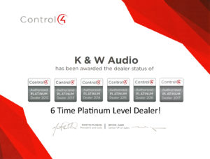 Calgary Control4 Platinum Dealer