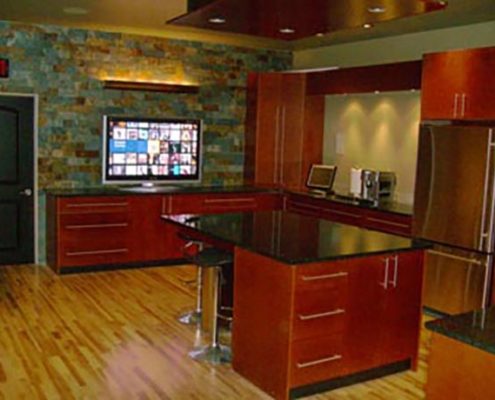 Custom Home Automation Calgary Kitchens Rustic Casual