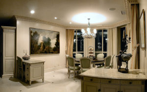 Custom Home Automation and audio video solution Dining Entertaining