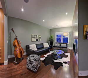 Custom Home audio video Automation Dining Music Room