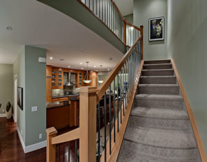 Other Custom Home Automation Staircase To Kitchen