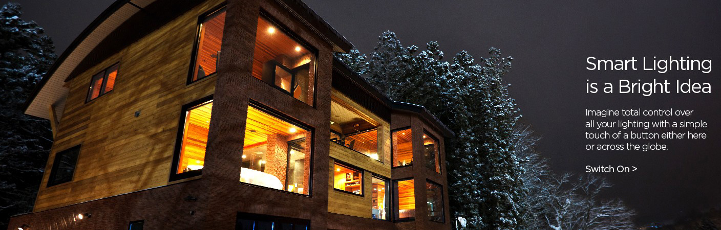 Imagine a world of Light, Smart lighting control for your Calgary home
