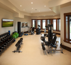 custom home gym audio video in calgary at k&w audio