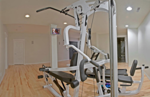 custom home gym audio video in calgary at k&w audio