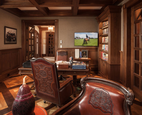 custom home den audio video in calgary at k&w audio