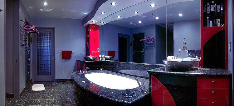 custom home ensuite audio video in calgary at k&w audio