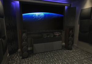 MartinLogan Speakers at Calgary's stereo system store, K&W Audio.