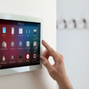 Control panel for home automation and smart home functionality in calgary homes.