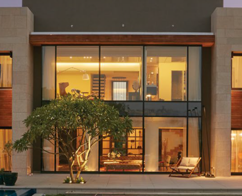 smart home front lighting